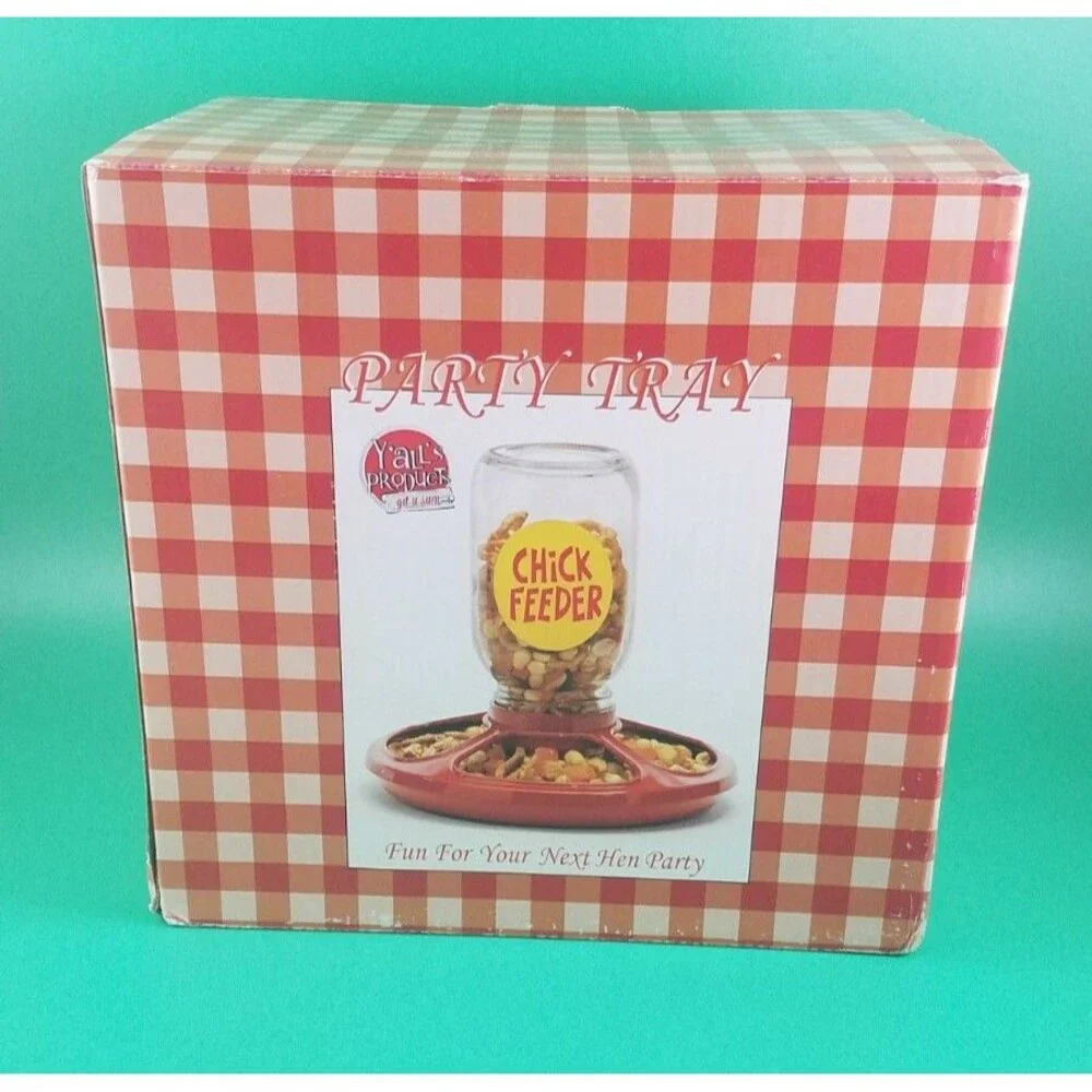 Chick Feeder novelty Party Tray / Candy Dish